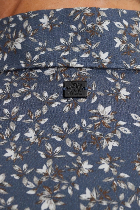 Vanguard long sleeve shirt print on fine po